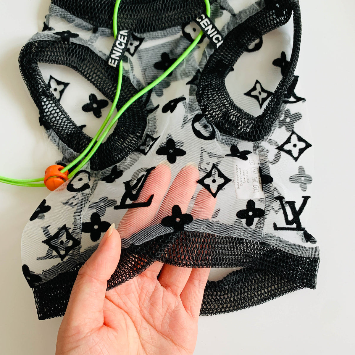 Bold Letter Summer Pet Mesh Top | For Dogs and Cats