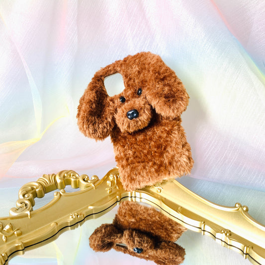 Matching Furry Puppy Phone Cases | Poodle, Bichon Frise, Teddy