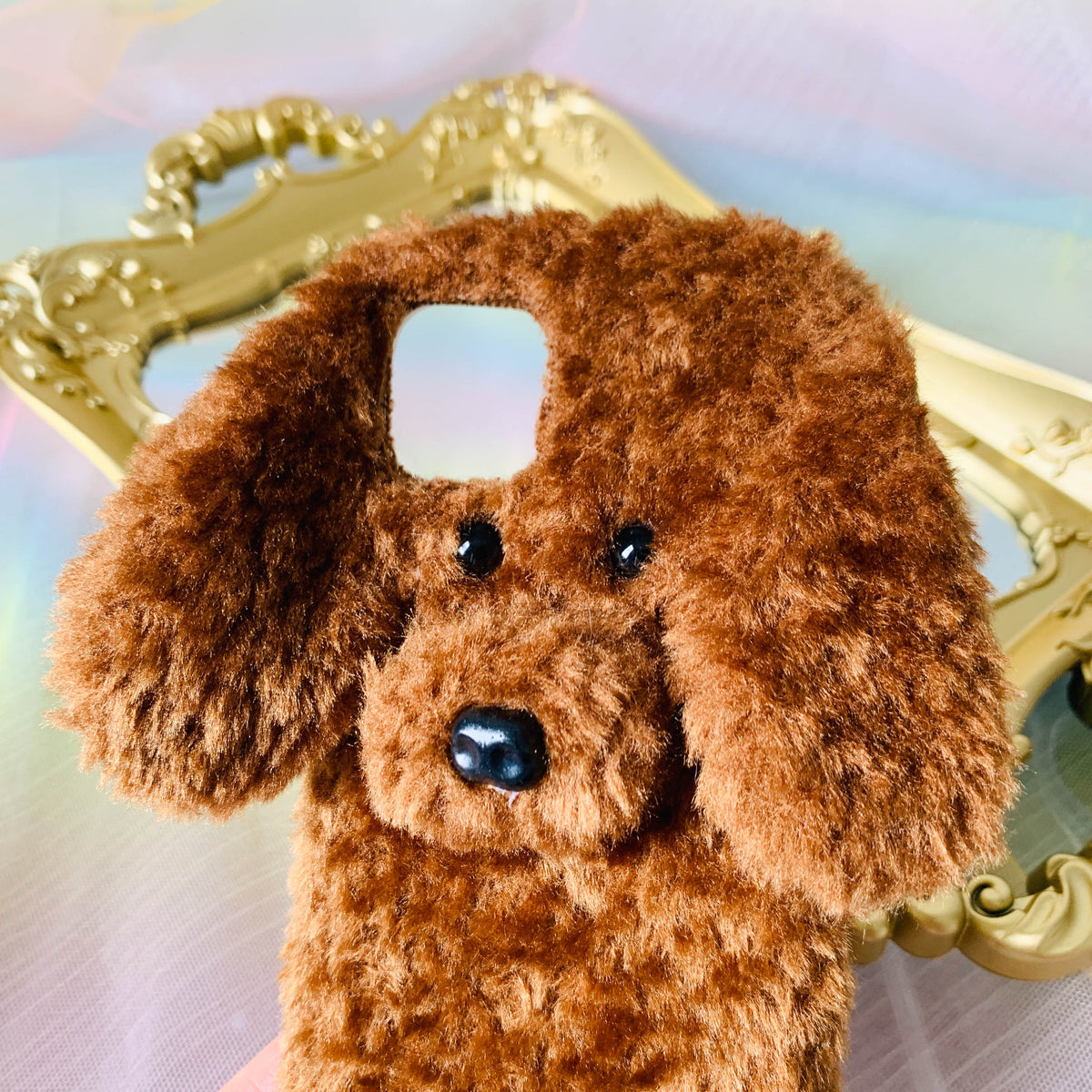 Matching Furry Puppy Phone Cases | Poodle, Bichon Frise, Teddy
